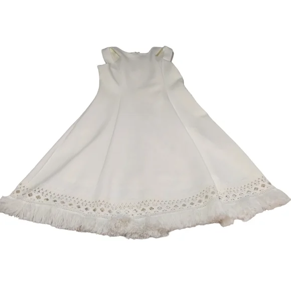 Donna Ricco White Sleeveless Dress - Picture 5 of 10